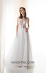 Jiouli Evarni 736 White Front Wedding Dress