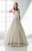 Jiouli Doto 719 Ivory Front Wedding Dress