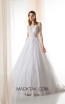 Jiouli Efterpi 764 White Front Wedding Dress