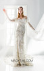 Jiouli Kastalia 773 Ivory Front Wedding Dress