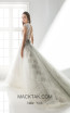 Jiouli Medusa 786 Ivory Back Wedding Dress