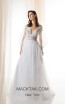 Jiouli Thais 746 White Front Wedding Dress