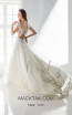 Jiouli Urania 741 Ivory Back Wedding Dress