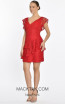 Jeanne Red Side Dress