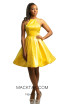 Johnathan Kayne 9207 Yellow Front Dress