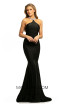 Johnathan Kayne 9212 Black Front Dress