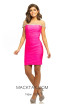 Johnathan Kayne 9218 Hot Pink Front Dress