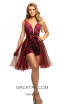 Johnathan Kayne 9225 Wine Front Dress