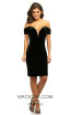 Johnathan Kayne 9226 Black Front Dress