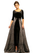 Johnathan Kayne 9229 Black Front Dress