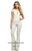 Johnathan Kayne 9237 Ivory Front Dress