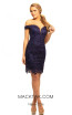 Johnathan Kayne 9247 Midnight Violet Front Dress
