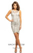 Johnathan Kayne 9253 Silver Front Dress