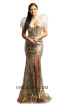 Johnathan Kayne 9256 Champagne Gold Front Dress