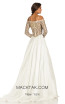 Johnathan Kayne 8020 White Gold Back Dress