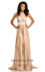 Johnathan Kayne 8072 Gold Front Dress
