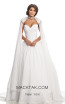 Johnathan Kayne 8200 White Front Dress