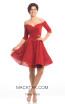 Johnathan Kayne 8207 Red Front Dress