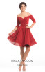 Johnathan Kayne 8207 Red Front Dress