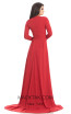 Johnathan Kayne 8208 Red Back Dress