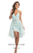 Johnathan Kayne 8238 White Aqua Front Dress