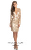 Johnathan Kayne 8241 Gold Front Dress