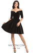 Johnathan Kayne 8248 Black Front Dress