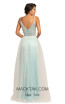 Johnathan Kayne 2000 Ice Blue Back Dress