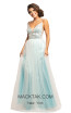 Johnathan Kayne 2000 Ice Blue Front Dress
