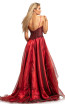 Johnathan Kayne 2006 Wine Back Dress