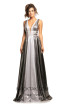 Johnathan Kayne 2008 Silver Multi Front Dress