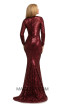 Johnathan Kayne 2020 Crimson Back Dress