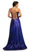 Johnathan Kayne 2022 Purple Back Dress