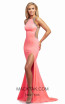 Johnathan Kayne 2023 Hot Coral Front Dress