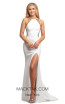 Johnathan Kayne 2023 White Front Dress