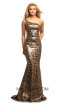 Johnathan Kayne 2028 Leopard Front Dress