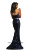 Johnathan Kayne 2033 Navy Back Dress