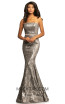 Johnathan Kayne 2033 Smoke Front Dress