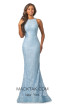 Johnathan Kayne 2036 Ice Blue Front Dress