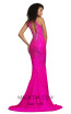 Johnathan Kayne 2037 Fuchsia Back Dress
