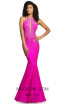 Johnathan Kayne 2037 Fuchsia Front Dress