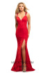 Johnathan Kayne 2057 Red Front Dress