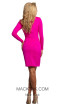Johnathan Kayne 2058 Hot Pink Back Dress