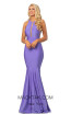 Johnathan Kayne 2061 Purple Front Dress