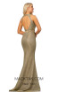 Johnathan Kayne 2071 Gold Back Dress