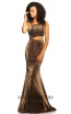 Johnathan Kayne 2081 Bronze Front Dress