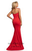 Johnathan Kayne 2089 Red Back Dress