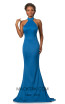 Johnathan Kayne 2096 Cobalt Blue Front Dress