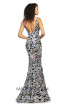 Johnathan Kayne 2106 Iridescent Back Dress