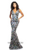 Johnathan Kayne 2106 Iridescent Front Dress